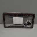 Halloween Red License Plate Frame 2 Pack Accessories Cars Decor 12.3 X 6.3 Inches for Men Women