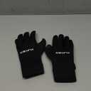 XUKER Water Gloves, 3mm & 5mm Neoprene Five Finger Warm Wetsuit Winter Gloves for Scuba Diving Snorkeling Surfing (Small)