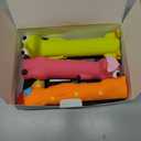 CHIWAVA 3 Pack 9" Squeaky Latex Dog Toys Standing Stick Animal Puppy Fetch Interactive Play for Small Medium Dogs