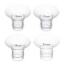 Momcozy 15/17/19/21mm 4Count Flange Insert Compatible with 24mm Flange/Shield of Most Pumps