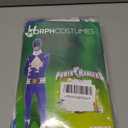 Morphsuits Blue Power Ranger Costume Adult Men, Power Ranger Costume Adult, Funny Costumes for Adults (X-Large)