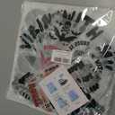 50 Pcs Spooky Ghost Heat Transfer Printing Stickers for Bags T-Shirts Skeleton Women Iron on Patches Momster Iron on Decals for Clothes DIY Crafts DTF Transfers Ready to Press