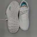 Skechers Women's Uno-pop Back Sneaker (7, White/Mint)