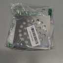 Square 4-1/4-inch Screw-in Shower Floor Drain Grate Strainer (Chrome)