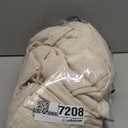 Off White Linen Kitchen Curtain 24 Inch Length 2 Panels Set Pinch Pleat Boho Country Farmhouse Short Cafe Curtains Light Filtering Pleated Semi Sheer Small Window Treatment Tiers for Basement Camper