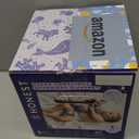 The Honest Company Clean Conscious Overnight Diapers for Sensitive Skin, Hypoallergenic Fragrance-Free Baby Diapers, Cozy Cloud and Star Signs Design, Club Box, Size 5 (27+ lbs), 40 Count