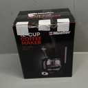 Mueller 12-Cup Drip Coffee Maker - Borosilicate Carafe, Auto-Off, Reusable Filter, Anti-Drip, Keep-Warm Function, Clear Water Level Window Coffee Machine, Kitchen Essentials & Accessories (Black)