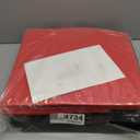 HOLDN STORAGE Christmas Ornament Storage Box with Dividers, Stores Ornaments up to 96 of 3 Inch Large Christmas Ball Storage Containers with 4 Trays - Red