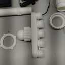 2025 Solar Pool Fountain for Above and Inground LED 360 Adjustable Fountain for Swimming Pool Sprayer Waterfall Sprinkler with 7 Color LED Light Fun Waterfall Sprayer for Above Inground