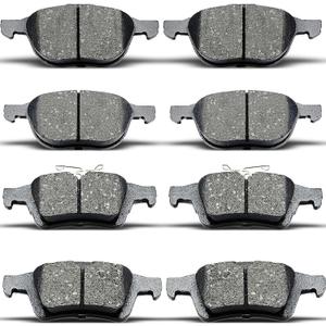 D1563 D1564 8pcs Front Rear Ceramic Brake Pads Sets Fit For 2013 2014 2015 2016 2017 For Ford C-Max,2013 2014 2015 2016 For Escape