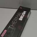 Nimmu Thermal Brush for Blowout Look, 1.5 inch Heated Round Brush, Curling Iron with 10 Temperature Control, Hot Styler Dual Voltage for Travel, Black Gold