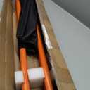 4PK Support Pole, Steel Telescopic Adjustable 3rd Hand Support System, Support Rod, Supports up to 154 lbs Construction Rods for Cabinet Jacks Cargo Bars Drywalls Extends from 49 Inch to 114 Inch