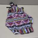 Tempt Me Women Two Piece Tankini Swimsuit Racerback Bathing Suits Tops with Shorts High Waisted, Medium