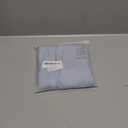 HighBeds Ice Silk Pillowcase, Super Soft and Cooling Polyester Spandex Pillow Covers 2 Pack with Zipper less Design, Ideal for Women and Men (Light blue pillow case)