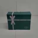 Ceramic Fruit Bowl for Kitchen Counter - 3 Tier Fruit Basket with Metal Stand, Tiered Fruit Stand for Countertop, Snack, Nuts, Cake, Dessert, Small & Cute (Silver-rimmed)