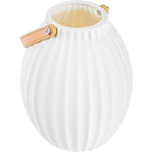 Restaurantware White Porcelain Lantern Vase