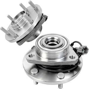2Pcs 515066 Front Wheel Bearing Hub Assembly Compatible with Nissan Titan Pathfinder Armada, Infiniti QX56, for 2004 2005 2006 2007,w/ABS, 6 Lug