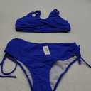 AI'MAGE Women's High Waisted Bikini Set Tummy Control 2 Piece Swimsuit for Women Push Up Twist Front Bathing Suit 2025 L