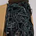 Joomer Christmas Net Lights - 12FT x 5FT 360 LED Plug-in Mesh Lights, Waterproof with 8 Modes, Timer, Connectable for Bushes, Trees, Garden, Outdoor Christmas Decor (Green Wire, Warm White)