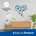 Butterfly (48, Blue Glitter)