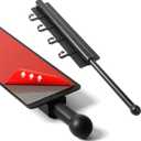 Adhesive Valet Rods for Closets Black Closet Valet Rod with Hooks 12 inch valet rod for closet pull out Valet Rods for Closet Storage and Organization Storage Clothes Hanger