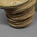 24 Pack Oval Bamboo Basket Tray 9.25 x 6 Inches Bamboo Small Bread & Fruit Baskets Woven Food Serving Tray for Kitchen Restaurant Display Decoration