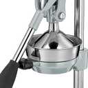 Cilio Commercial Grade Citrus Press Manual Juicer, Silver Matte