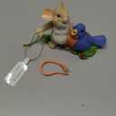 Roman Bluebird of Happiness Figure Charming Tales, 3-inch Height, Resin, Stone Mix, Home, Home Dcor