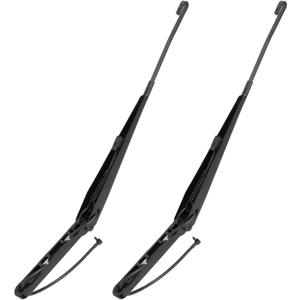 1 Pair Front Windshield Wiper Arm Kit Compatible with 2002-2007 Silverado Avalanche Suburban Tahoe Sierra Yukon Escalade Replaces OE 42694 42547 15829647 15829648