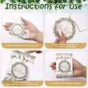 2 x 24 Sets Christmas Employee Appreciation Gifts Bulk Scented Christmas Hanging Ornaments with Card Bag Inspirational Thank You Gifts Bulk for Coworkers Staff Xmas Tree (Thank You)