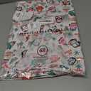 Christmas Microfiber Scrub Top, 100% Polyester, Brushed Fabric, Red (2X)