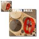 5.5 Inch Hole Saw with Arbor for Metal Wood Plastic, 5-1/2 in Bi-Metal Hole Cutter for Different Project with Smooth and Flat Drilling Edge, Fast Chip Removal,Lighter and Portable