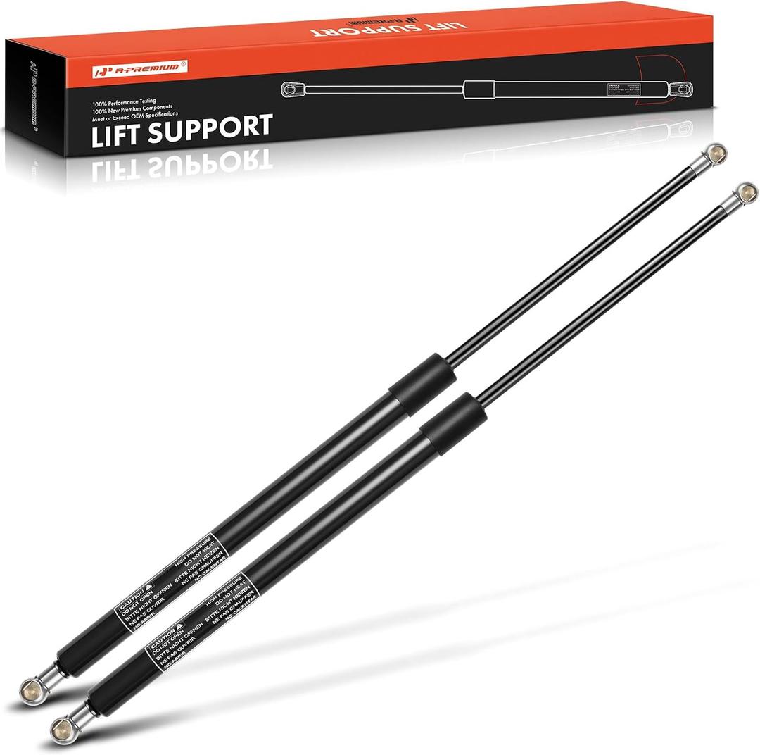 A-Premium Rear Tailgate Lift Supports Shock Struts Compatible with Nissan 300ZX 1989 1990 1991 1992 1993 with Spoiler