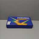 Pickleball Paddles Set of 2 with 4 Balls - USAPA Approved Fiberglass Surface, Lightweight, Non-Slip Grip - Premium Paddle Set for All Skill Levels Indoor & Outdoor (Sky Blue)