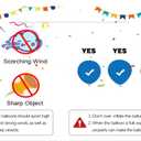 Party Supplies Dog Decorations Boy Dogs with Party Hat Lets Pawty Balloons Banner for Lets Pawty Birthday Decoration