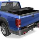 KUIPERAUTO Soft Tri Folding Truck Bed Tonneau Cover Compatible for 2017-2026 Honda Ridgeline w/o Roll Bar or Utility Track System 5 FT Bed On Top 64 inch