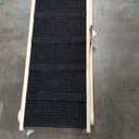 Dog Ramp for Bed - Foldable Small to Large Dog Ramp for Couch - 6 Adjustable Height from 12" to 24" - Stairs with High Traction Mat - Wooden Portable Ramp for Dogs to Get on Bed Couch Car Up to 200LBS