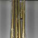 EBOATOP Gold Shower Curtain Rod - Tension Curtain Rod for Window or Bathroom Adjustable 32 to 78 inch Spring Tension Shower Rod No Drilling Non Slip, Gold