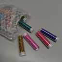 NBEADS 15 Colors Glass Seed Beads, 1.5mm Round Mini Beads Opaque Spacer Bead Multi-Color Glass Loose Beads for Jewelry Making Bracelets Necklace DIY Craft Supplies