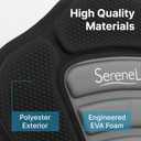 SereneLife Detachable SUP Seat | Adjustable Paddle Board Seat for Kayaks & Paddleboards | Ergonomic High Back Support, Kayak Seats for All Body Sizes | Suitable Fishing Boats & Rowboats
