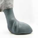 2.0 Skin-Like Dog Boots for Small, Medium & Large Breeds, All-Weather Dog Shoes for Hot Pavement & Winter Snow, Slip-On Socks, Strapless Booties for Indoor Hardwood Floors & Outdoor Traction (Storm Grey)