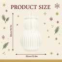 19.7in Light Up Honeycomb Paper Christmas Snowman, Indoor Christmas Decorations and Holiday Centerpieces for December Holiday Season Home Office and Xmas Party Supplies