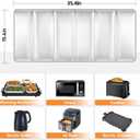 35.415.4 in Heat Resistant Mat for Food Warming Mats, Heat Resistant Mats for Countertop Reflects 95% of Heat, Waterproof and Oilproof Hot Pad With Non-slip Bottom for Air Fryer, Coffee Maker, Oven