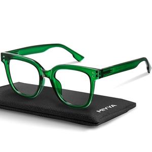 miyya Blue Light Glasses for Women & Men – Oversized UV & Blue Light Blocker Chunky Frames, Stylish Eyewear Accessories