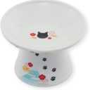 Necoichi Elevated Cat Food Bowl Series (Extra Wide Fuji)