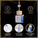 4 x Car Air Fresheners 2-Pack Car Freshener Vent Clips, Long Lasting Hanging Freshener for Auto and Home, 2pcs Sea&Guaiac Wood (0.34 Fl Oz (Pack of 2))