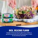 Chicken of the Sea Wild Caught Chunk Light Tuna, 5 Ounce Cans, 48-Count High Protein 100% Classic Chunk Tuna in Water Delicious, Easy, Nutritious Ready to Eat Meals (EXP 10/21/28)
