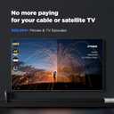 Digital TV Antenna Indoor,1200+ Miles Super Long RangeSmart Chip for Local HD Channels-with Amplifier Signal Booster,Supports 4K 1080p for Smart & Older TVs,18ft Coax Cable