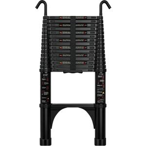 Treemoo Telescoping Ladder 20FT, Extension Ladder with Stabilizer
