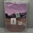 Endless Desert Canyon Road Purple Sky Oversized Wall Plaque Art,"18x12"